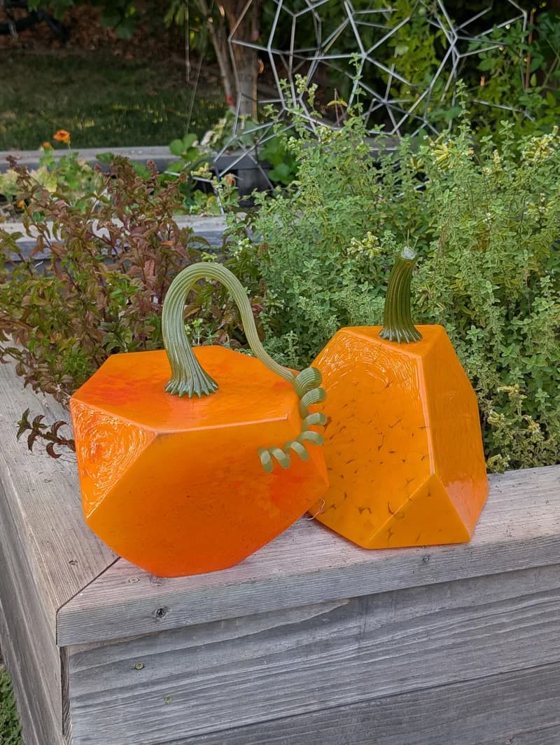 Truncated Tetrahedron Pumpkin by Scott Satkin