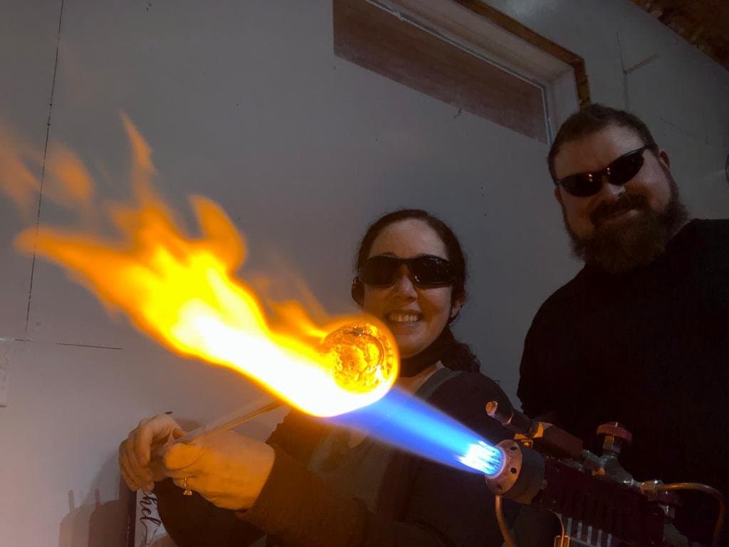 Date Night Glassblowing — cover